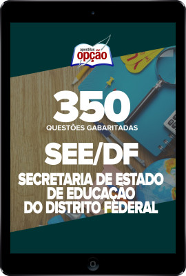 Caderno SEDF - 350 Questões Gabaritadas em PDF