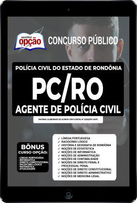 Apostila PC-RO em PDF - Agente de Polícia Civil