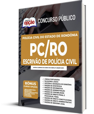 Apostila PC-RO - Escrivão de Polícia Civil