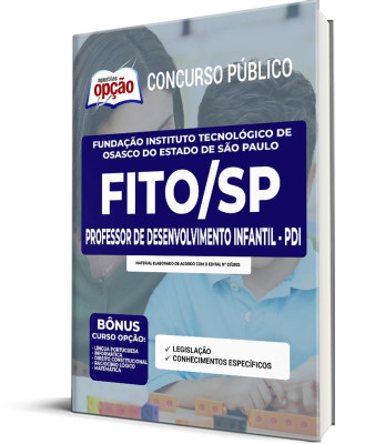 Apostila FITO-SP - Professor de Desenvolvimento Infantil - PDI