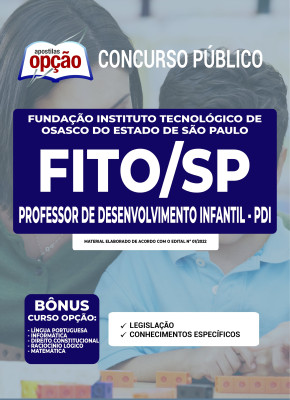 Apostila FITO-SP - Professor de Desenvolvimento Infantil - PDI