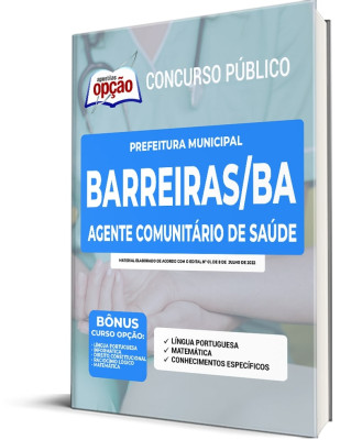 Apostila Prefeitura de Barreiras - BA - Agente Comunitário de Saúde