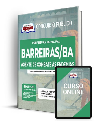 Apostila Prefeitura de Barreiras - BA - Agente de Combate às Endemias