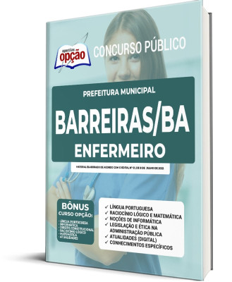 Apostila Prefeitura de Barreiras - BA - Enfermeiro