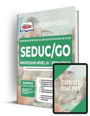 Apostila SEDUC-GO - Professor Nível III - Pedagogia