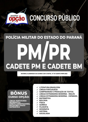 Apostila PM-PR - Cadete PM e Cadete BM