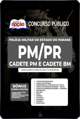 Apostila PM-PR em PDF - Cadete PM e Cadete BM
