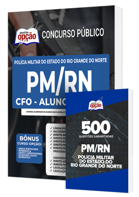 Combo Impresso PM-RN - CFO - Aluno Oficial