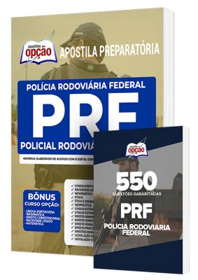 Combo Impresso PRF - Policial Rodoviário Federal