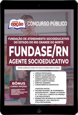 Apostila FUNDASE-RN em PDF - Agente Socioeducativo