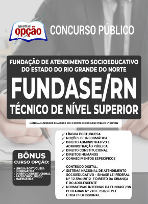 Apostila FUNDASE-RN - Técnico de Nível Superior