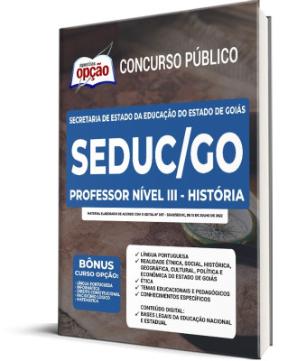 Apostila SEDUC-GO - Professor Nível III - História