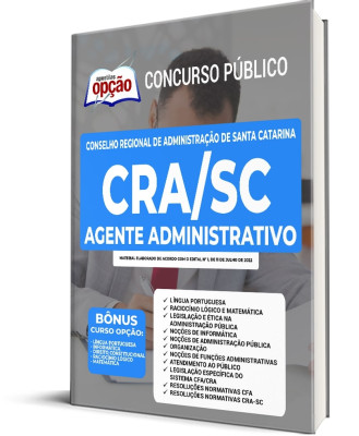 Apostila CRA-SC - Agente Administrativo