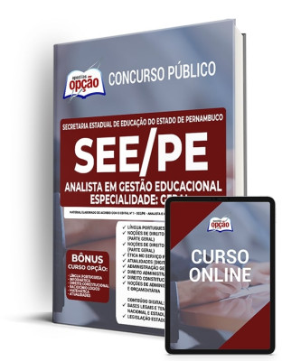 Apostila SEE-PE - Analista em Gestão Educacional - Especialidade: Geral