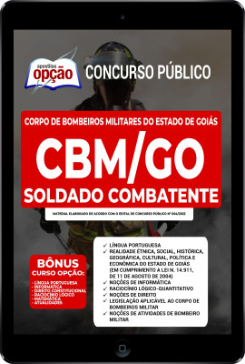 Apostila CBM-GO em PDF - Soldado Combatente