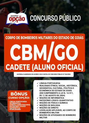 Apostila CBM-GO - Cadete (Aluno Oficial)