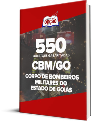 Caderno CBM-GO - 550 Questões Gabaritadas