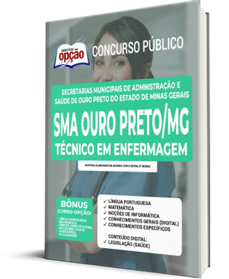 Apostila SMA Ouro Preto - MG - Técnico em Enfermagem