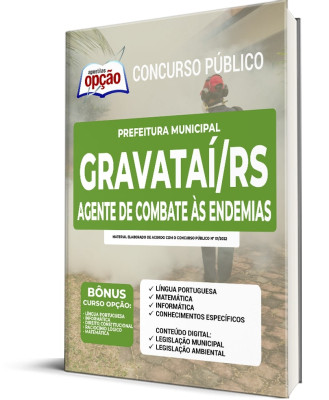 Apostila Prefeitura de Gravataí - RS - Agente de Combate a Endemias