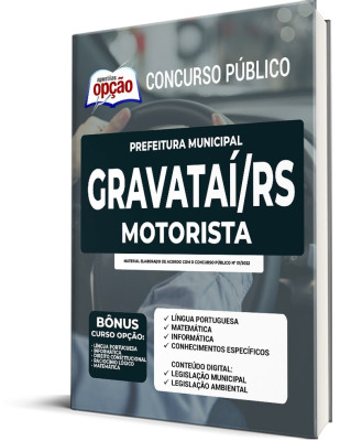 Apostila Prefeitura de Gravataí - RS - Motorista