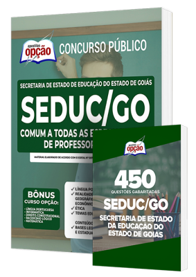 Combo Impresso SEDUC-GO - Comum a Todas as Especialidades de Professor Nível III