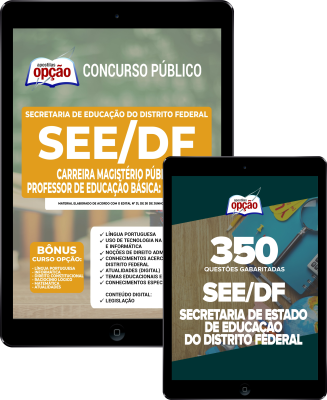 Combo Digital SEDF - Carreira Magistério Público - Professor de Educação Básica: Atividades