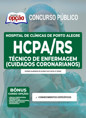 Apostila HCPA-RS - Técnico de Enfermagem (Cuidados Coronarianos)