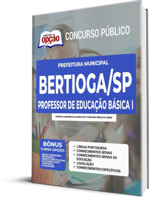 Apostila Prefeitura de Bertioga - SP - Professor de Educação Básica I