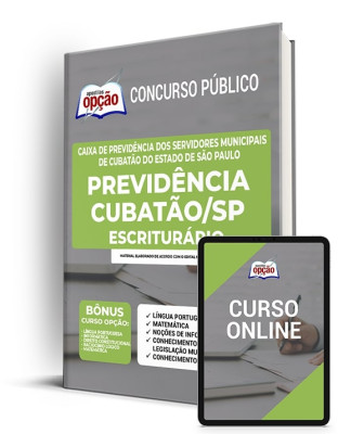 Apostila Previdência Cubatão - SP - Escriturário
