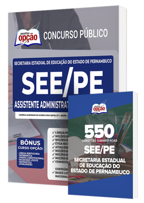 Combo Impresso SEE-PE - Assistente Administrativo Educacional
