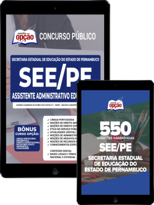 Combo Digital SEE-PE - Assistente Administrativo Educacional