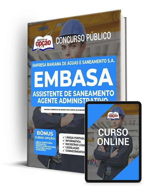 Apostila EMBASA 2022 - Assistente de Saneamento - Agente Adm