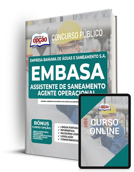 Apostila EMBASA 2022 - Agente Operacional