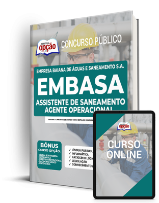 Apostila EMBASA -  Assistente de Saneamento - Agente Operacional