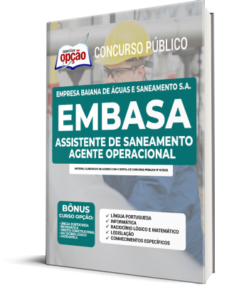 Apostila EMBASA -  Assistente de Saneamento - Agente Operacional