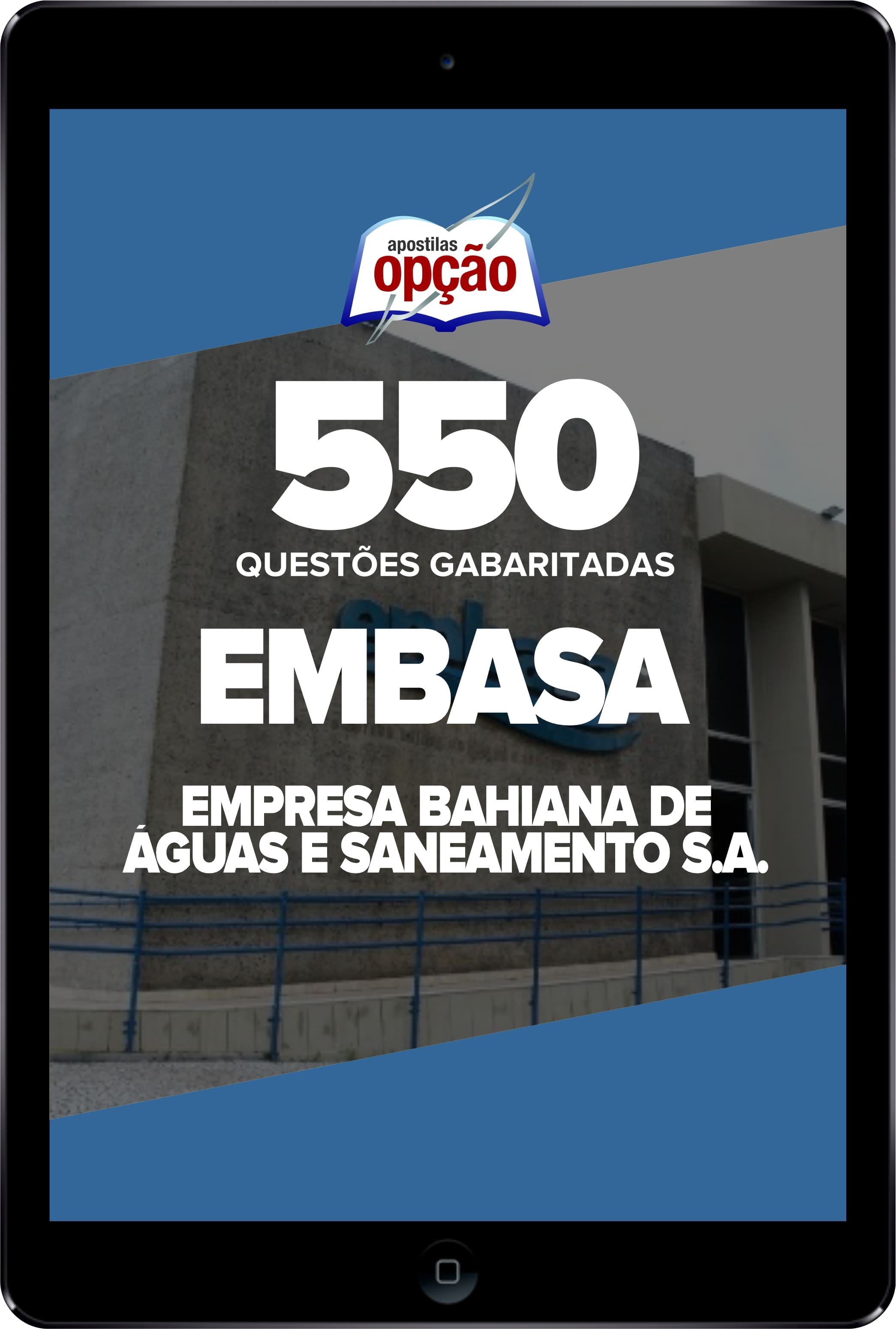 Caderno EMBASA - 550 Questões Gabaritadas em PDF