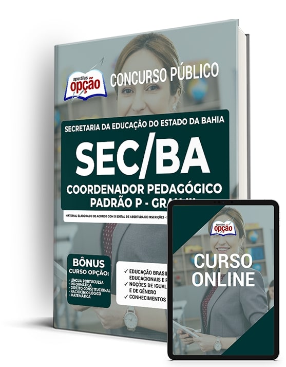 Apostila SEC-BA 2022 - Coordenador Pedagógico
