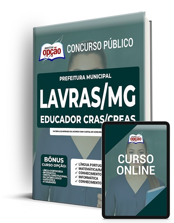 Apostila Prefeitura de Lavras - MG 2022 - Educador Social Cras/Creas