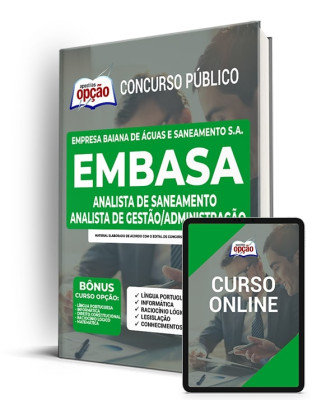 Apostila EMBASA - Analista de Saneamento - Analista de Gestão/Administração