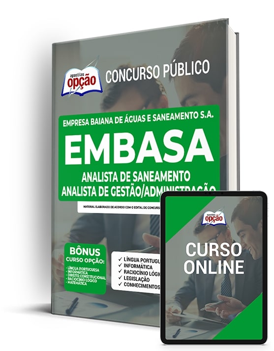 Apostila EMBASA 2022 - Analista de Gestão/Administração