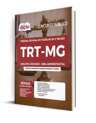 Apostila TRT-MG - Analista judiciário - Área Administrativa