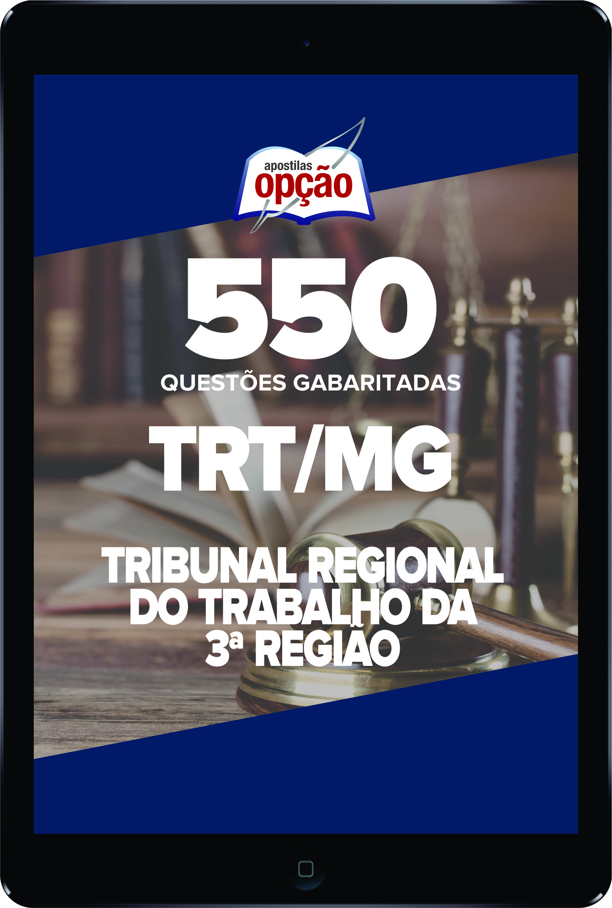 Caderno TRT-MG - 550 Questões Gabaritadas em PDF