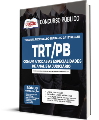 Apostila TRT-PB - Comum a Todas as Especialidades de Analista Judiciário