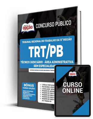 Apostila TRT-PB - Técnico Judiciário - Área Administrativa - Sem Especialidade