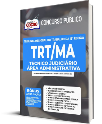 Apostila TRT-MA - Técnico Judiciário - Área Administrativa
