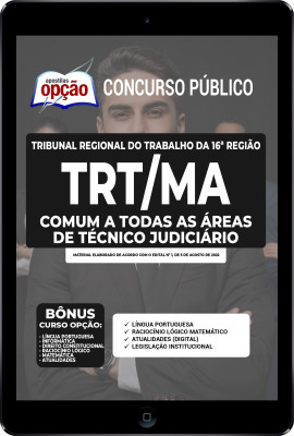Apostila TRT-MA em PDF - Comum a Todas as Áreas de Técnico Judiciário