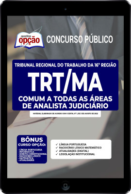 Apostila TRT-MA em PDF - Comum a Todas as Áreas de Analista Judiciário