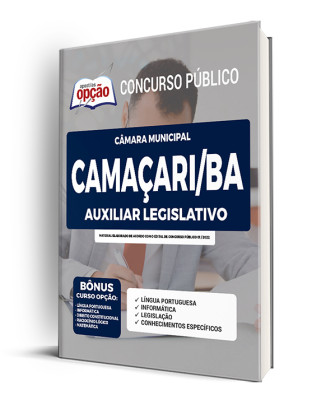 Apostila Câmara de Camaçari - BA - Auxiliar Legislativo