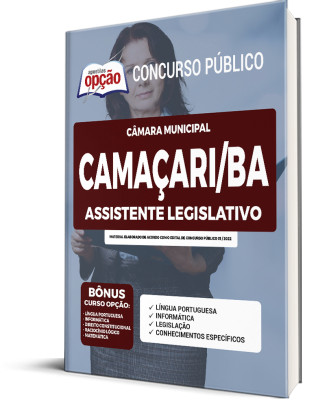 Apostila Câmara de Camaçari - BA - Assistente Legislativo