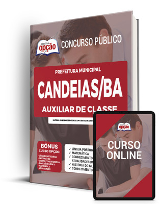 Apostila Prefeitura de Candeias - BA - Auxiliar de Classe